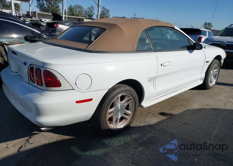 1998 Ford Mustang Gt from USA, damaged, VIN 1FAFP45X9WF186555